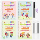 Libros de caligrafía y dibujo x4